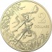 AUSTRALIA 2020 . TWO 2 DOLLAR . TOOTH FAIRY COIN ON CARD . C MINTMARK